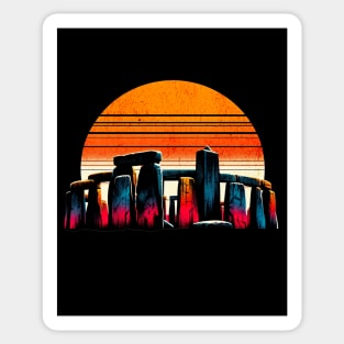 Stonehenge Ruins Design Sticker